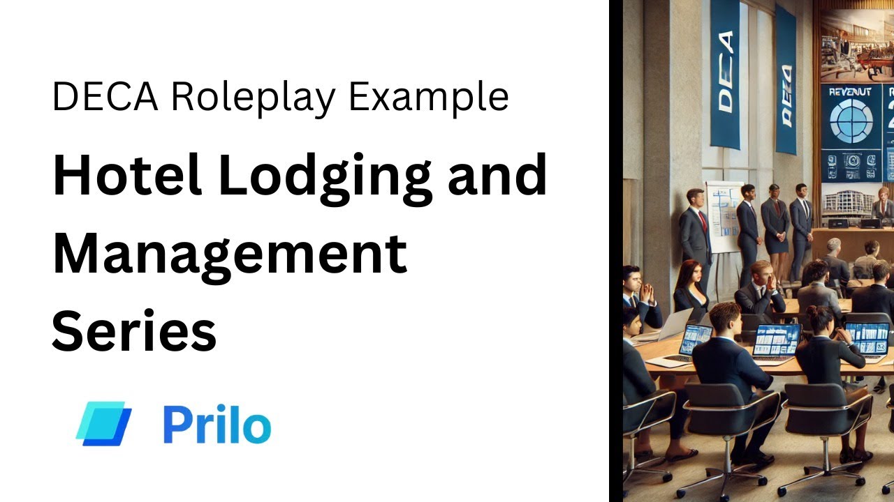 DECA Hotel and Lodging Management Series Roleplay Example [90+ Score!]