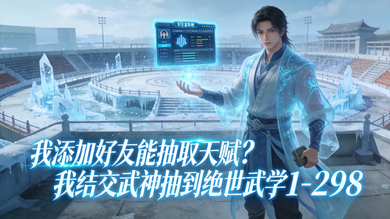 《 我添加好友能抽取天赋？我结交武神抽到绝世武学》1-298 穿越高武，苏彦辰开局废柴剧本，室友的修炼余波都能震得他吐血！直到觉醒【好友系统】，加好友就变强！【结交冰山校花，抽取属性：S级冰系天赋】