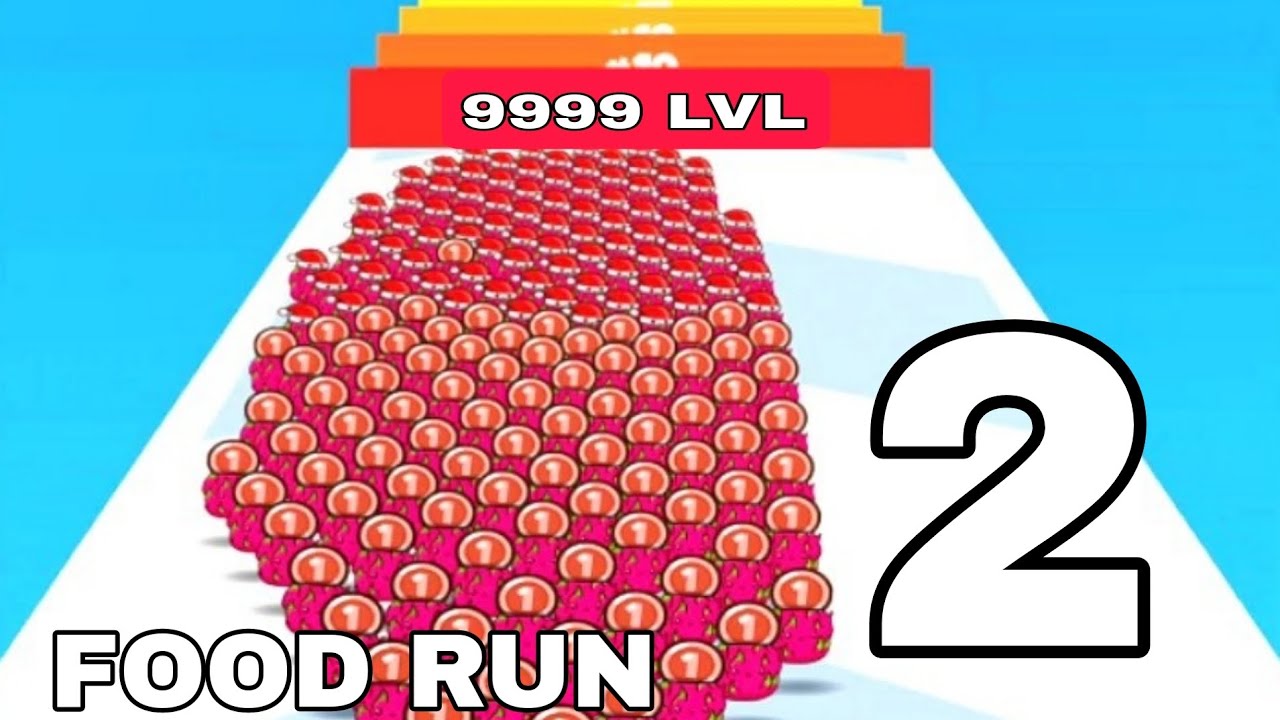 FOOD RUN ANDROID GAMEPLAY WALKTHROUGH. 9999 LVL  #2