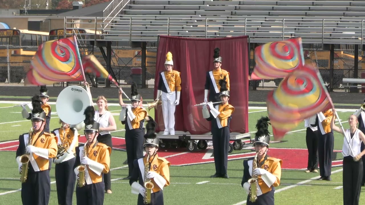 Columbia High School Marching Band at MSBOA 10/18/2025