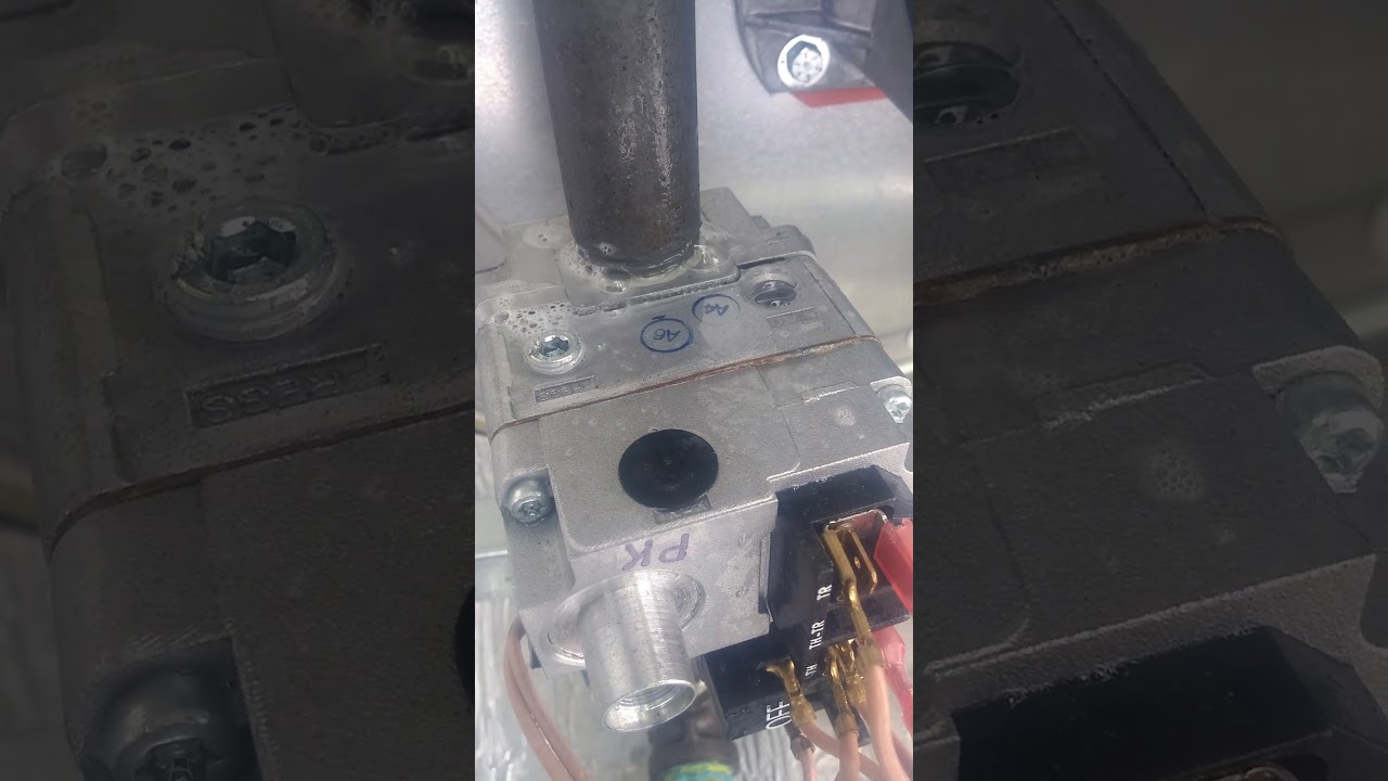 Trane gas control valve leak - Rooftop unit
