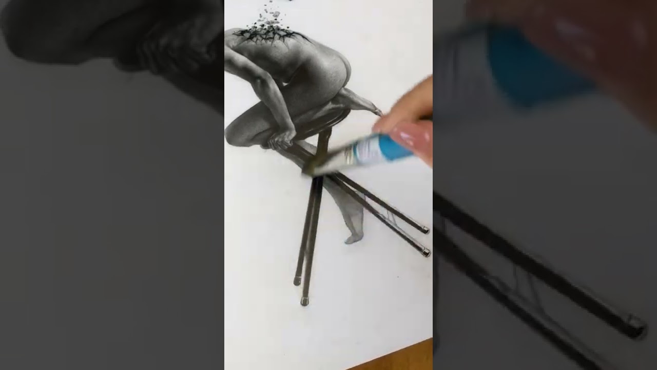 Nude Male Figure Drawing Short