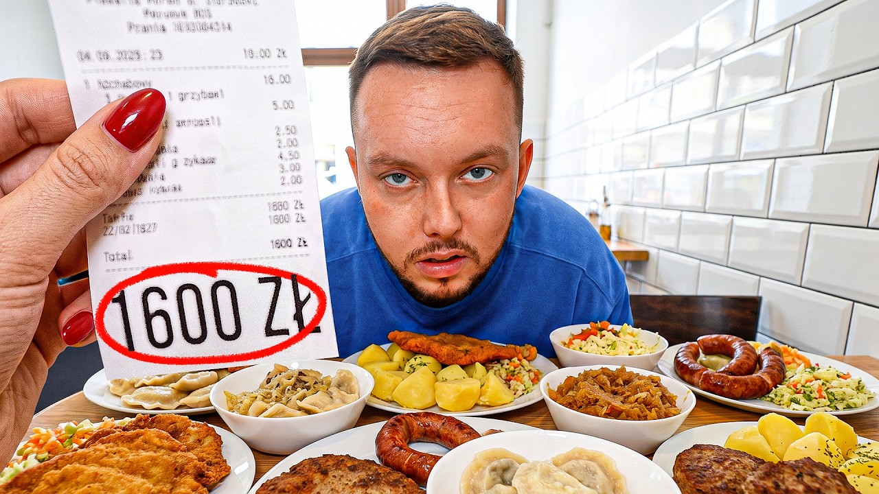 Baba policzyła mnie 1600zł za obiad (HIT)