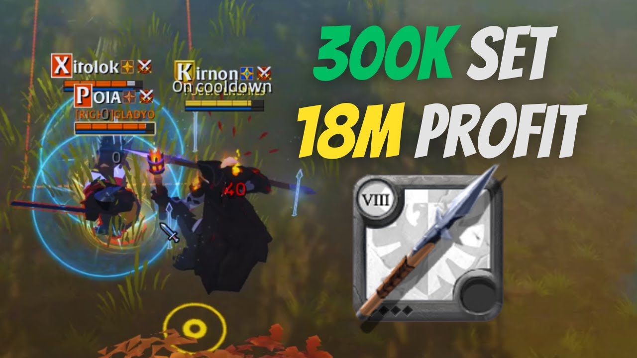 Solo Spear Open World PvP - Albion Online