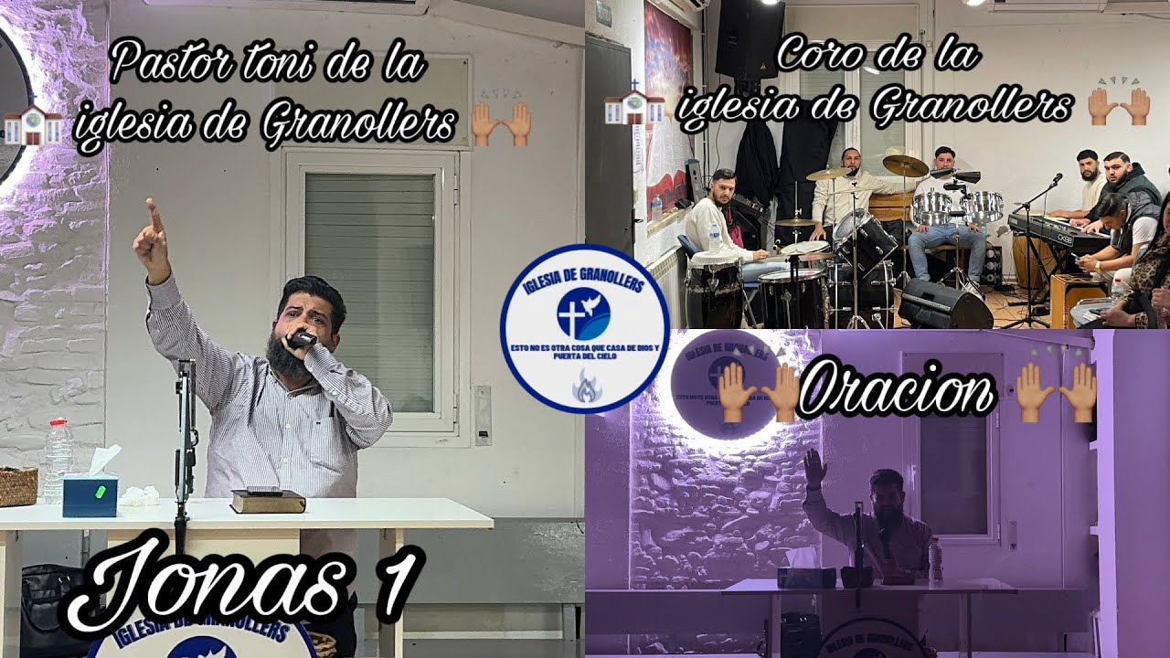 Jonas 1 pastor toni de la ⛪️iglesia de Granollers 🙌🏽