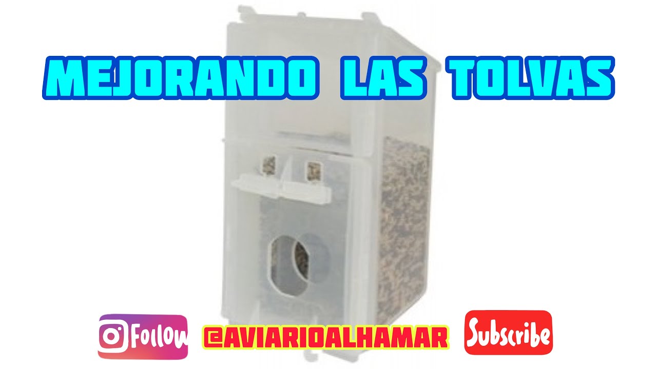 MEJORAR LAS TOLVAS DE ALPISTE