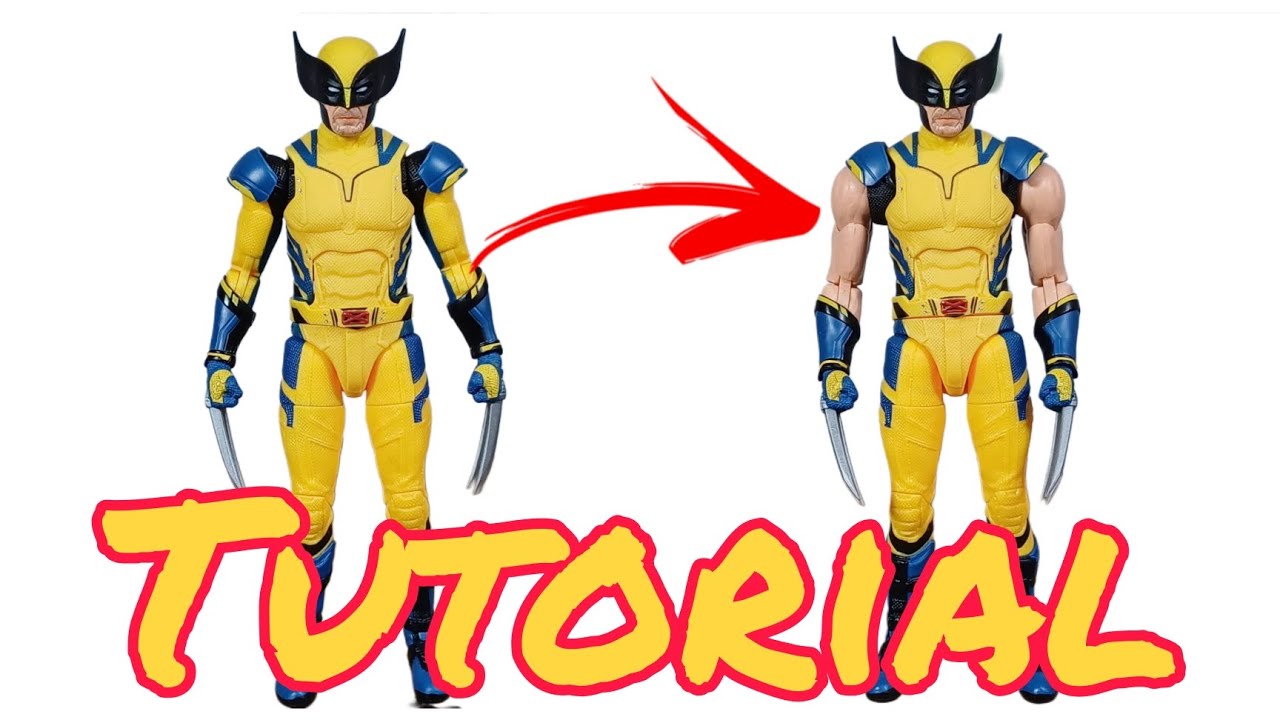 Mejora tu Wolverine de Marvel Legends con este tutorial.... [Tutorial cambiar los brazos]