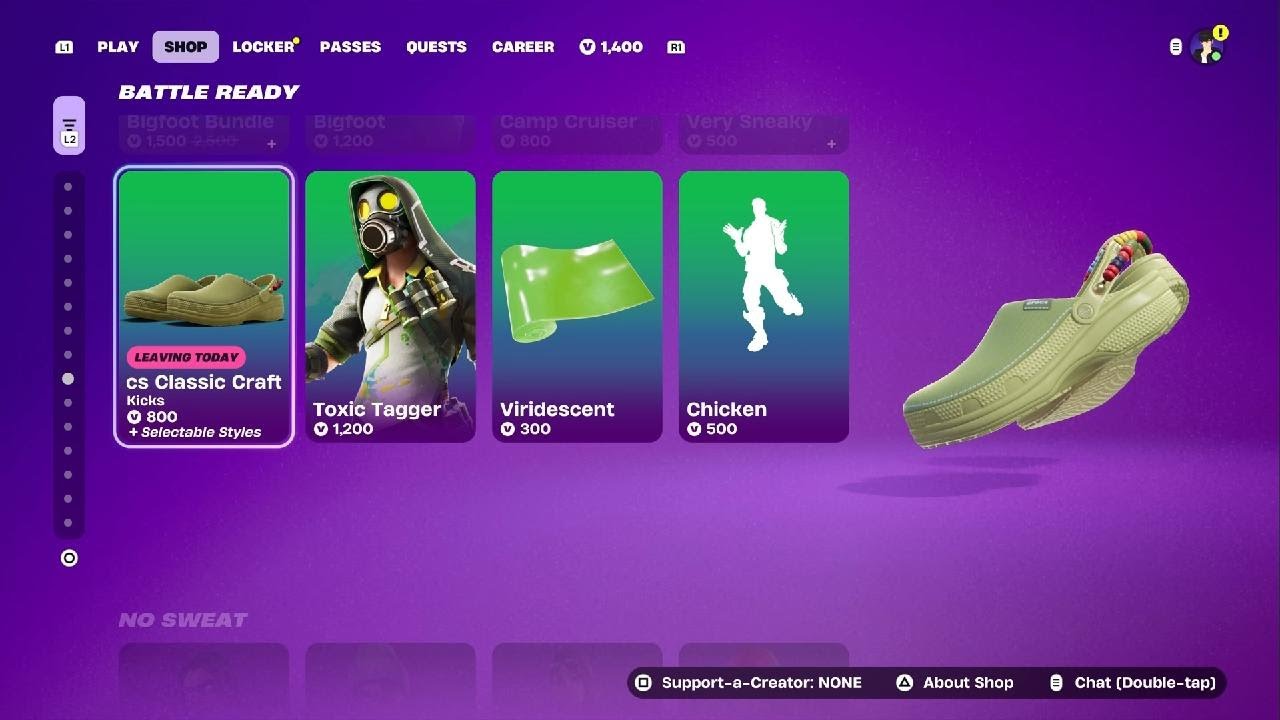 God tier loadout