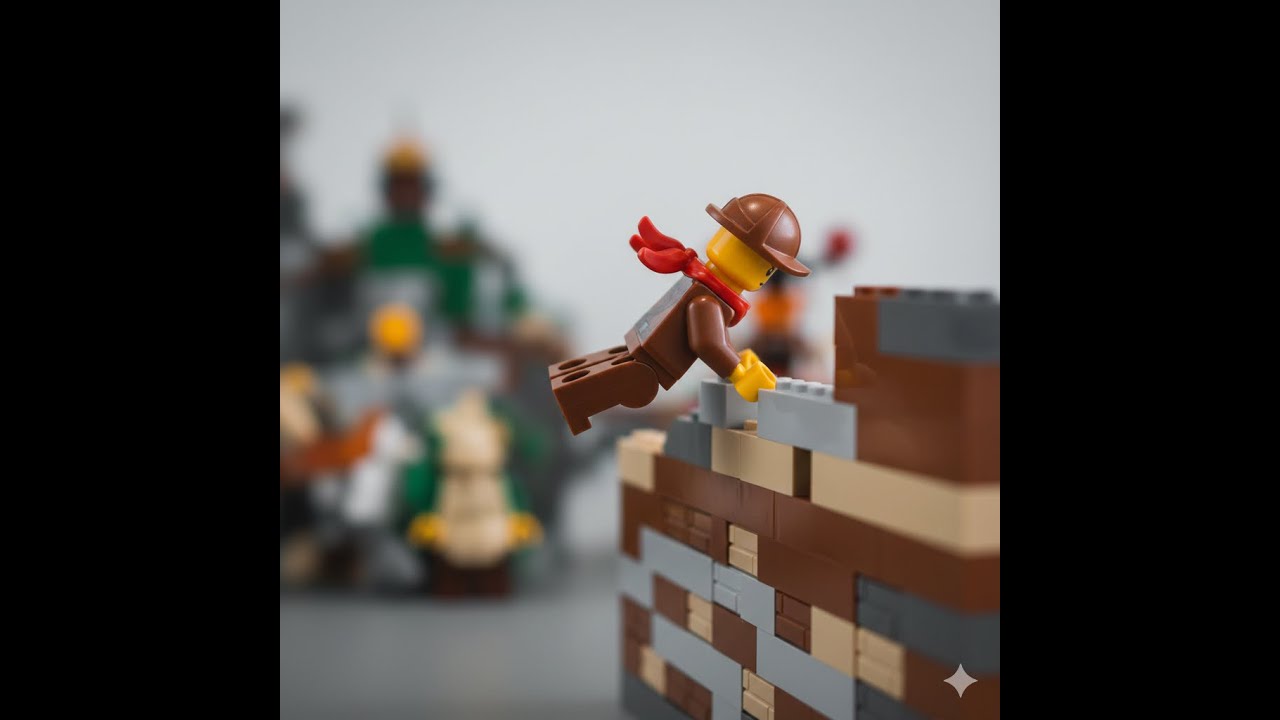 Teacher vs student,who will win?(lego stop motion)