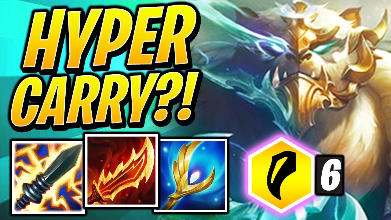 HYPER CARRY VOLIBEAR BUILD?! - SET 7.5 TFT Ranked Teamfight Tactics Best Meta Comps Guide