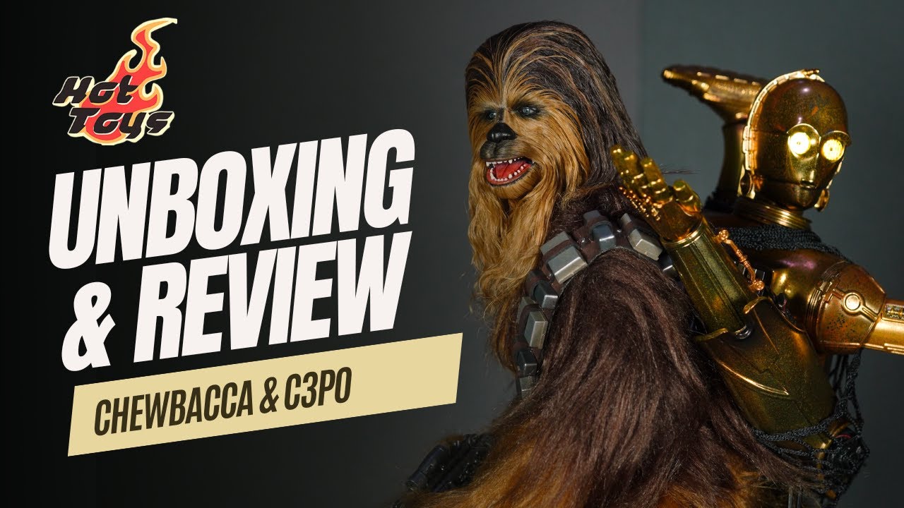 Обзор фигурок Чубакки и разобранного C3PO от Hot Toys — «Звёздные войны: Империя наносит ответный...