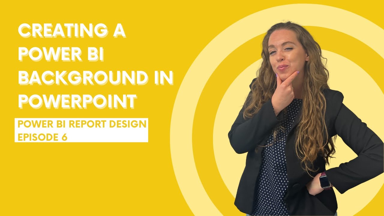 Создание фона Power BI в PowerPoint