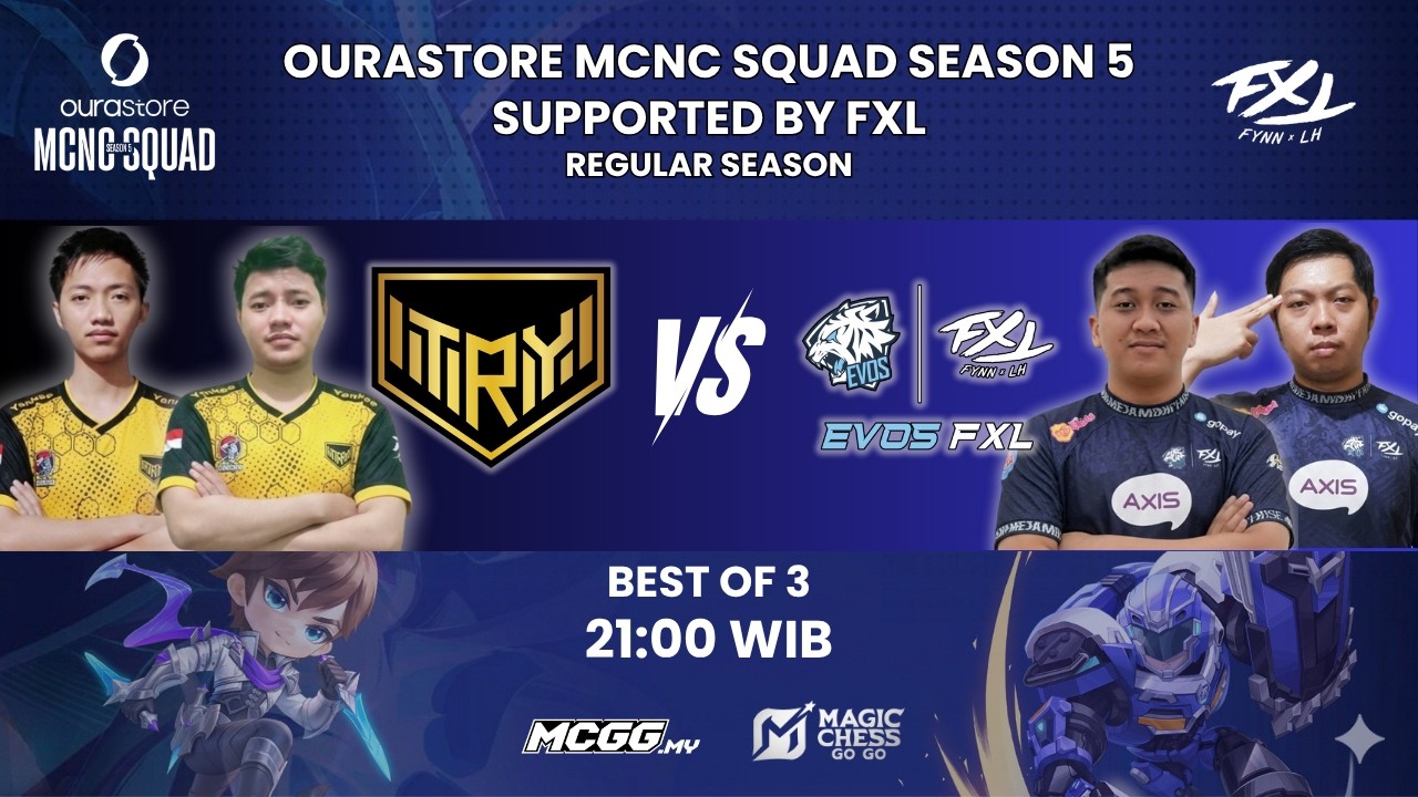 LIVE : MCNC SEASON 5. TRY Vs EVOS DEFANKA