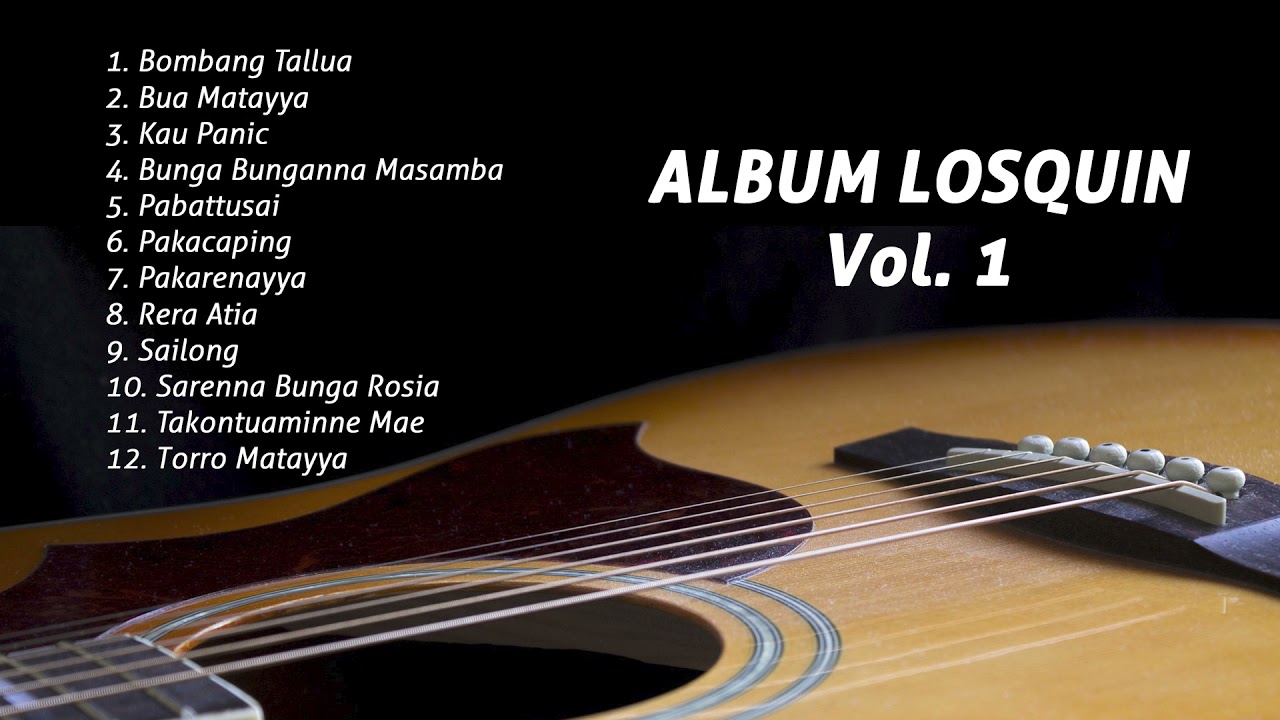 Album Losquin Keroncong Langgam Asli Makassar dan Bugis Vol. 1