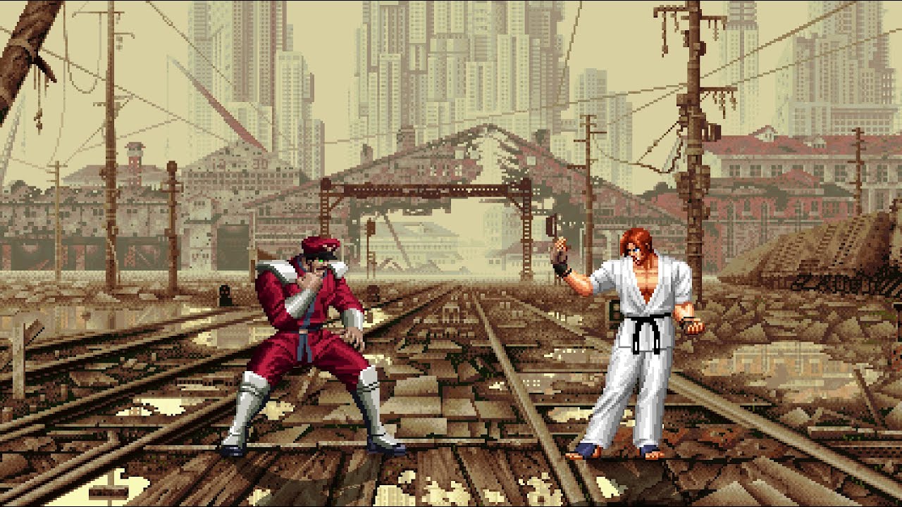 [KOF Mugen] Bison D(CPU) vs Ryosuke D(CPU)