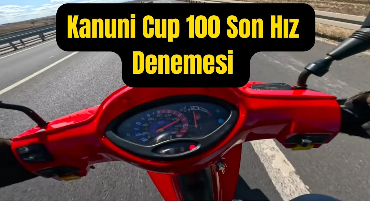 Kanuni Cup 100 Yollara Çıktı 130km son Hız