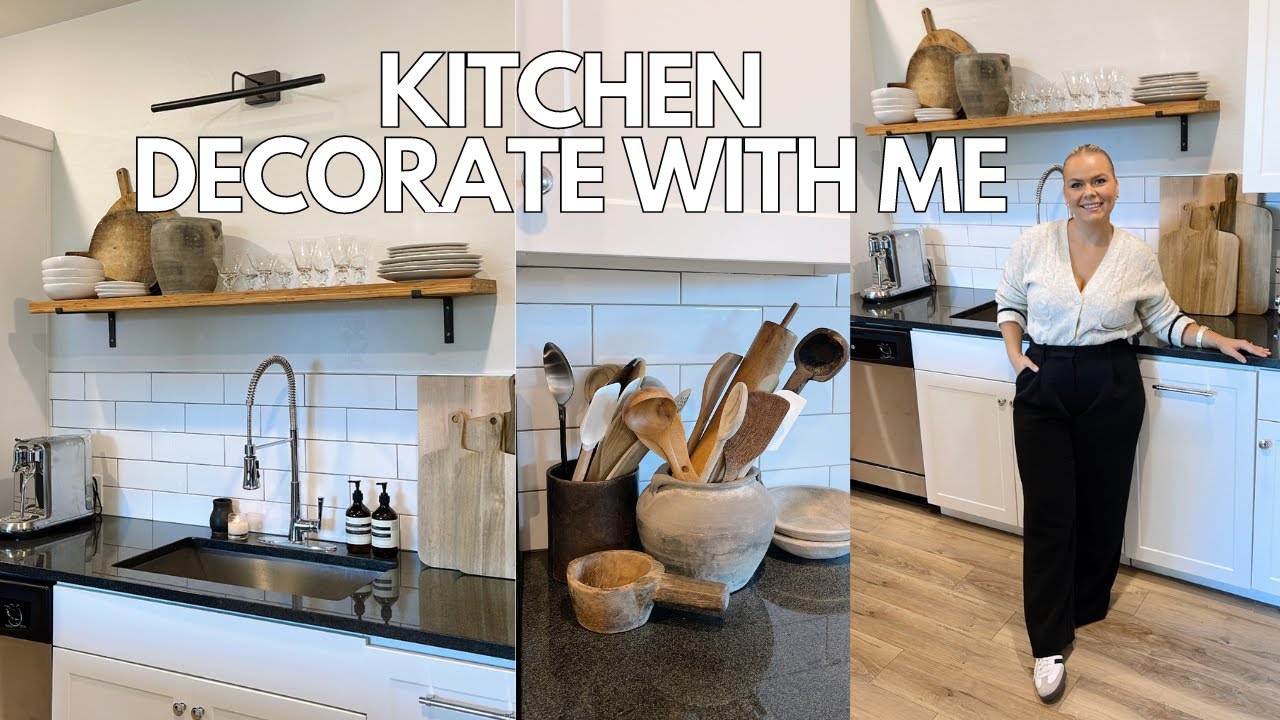 Kitchen Decorate With Me 2023 | Kitchen Decorating Ideas | Kitchen Decor | Brandy Jackson