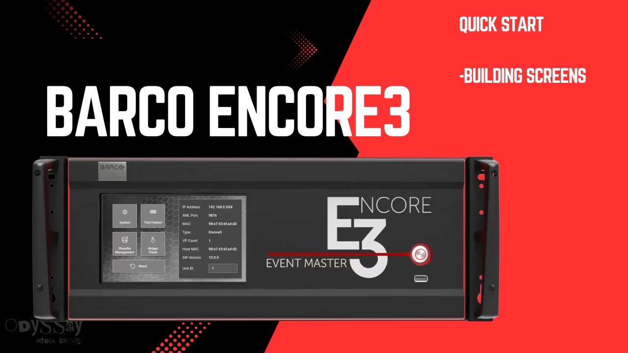 Краткий обзор Barco Encore3 &mdash; сборка экранов