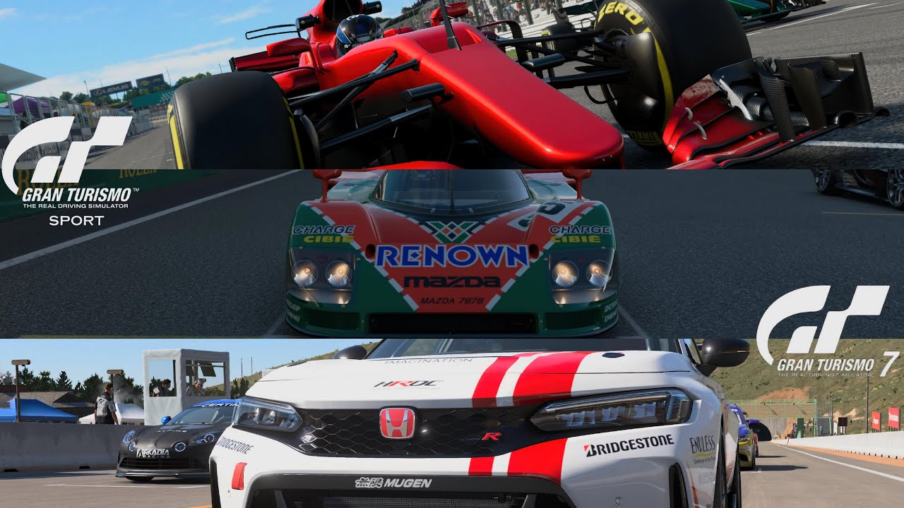 Gran Turismo 7 & GTSport - All Grid & Rolling Start Animation [4KPS5]