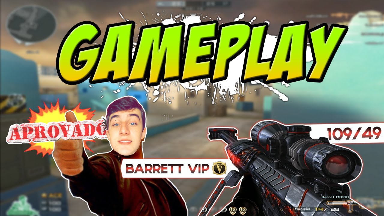 [CF] Gameplay #73 - Barrett M82A1-Drag&atilde;o Predador (VIP)