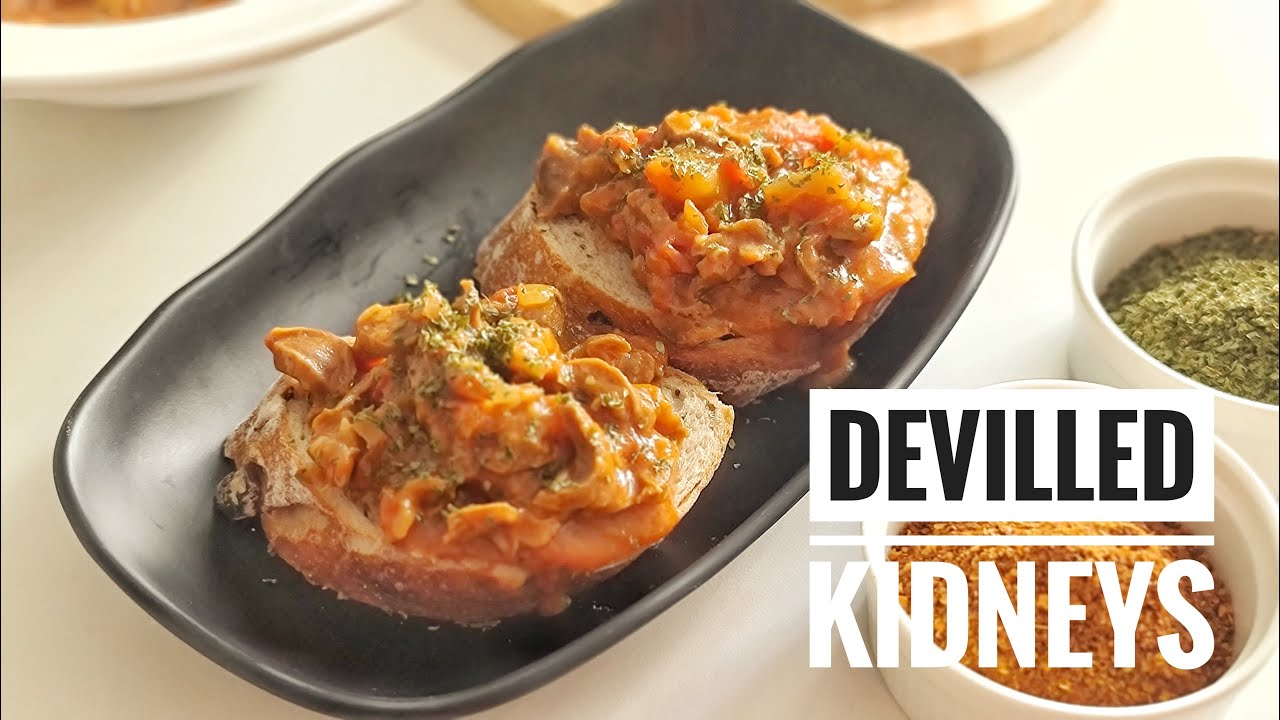 Devilled Kidneys, a cheap and tasty supper fit for a King! #devilledkidneys
