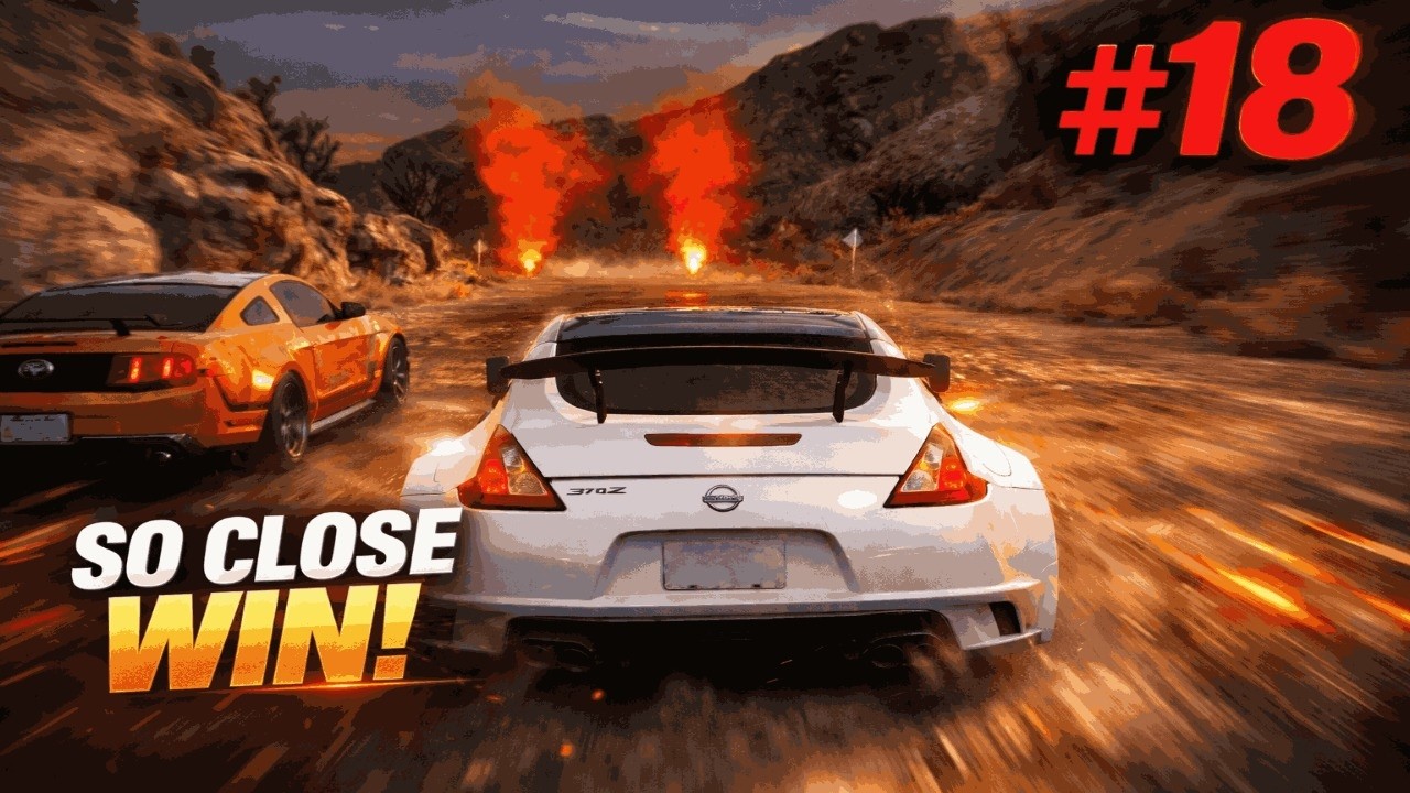 👉 So Close To Victory! 🔥 Intense Racing Finish | Need for Speed The Run #18
