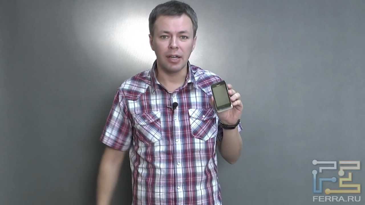Видеообзор смартфона Sony Xperia Tipo
