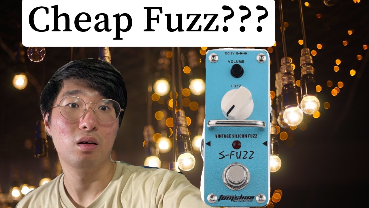 Are cheap fuzz pedals any good? (Feat. Tomsline S-Fuzz) | 값싼 퍼즈는 얼마나 좋을까?
