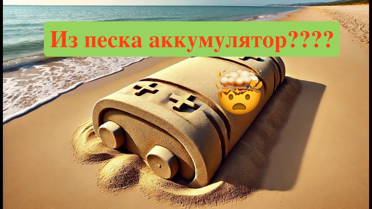 Аккумулятор из песка #TeslaMaska