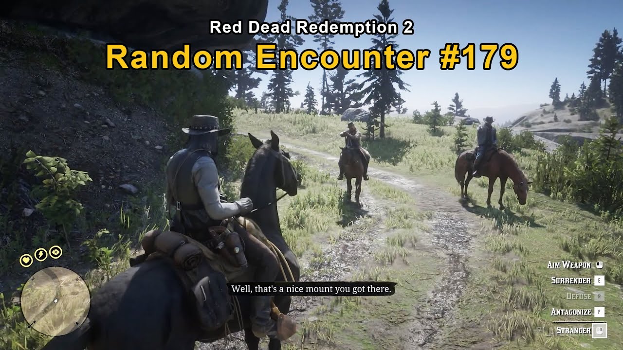 Засада банды Ларами &mdash; Случайная встреча № 179 &mdash; Red Dead Redemption 2
