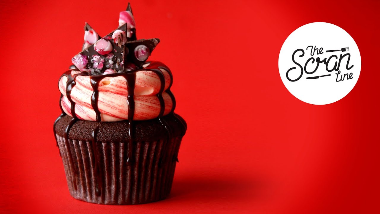 CHOC PEPPERMINT CUPCAKES - The Scran Line