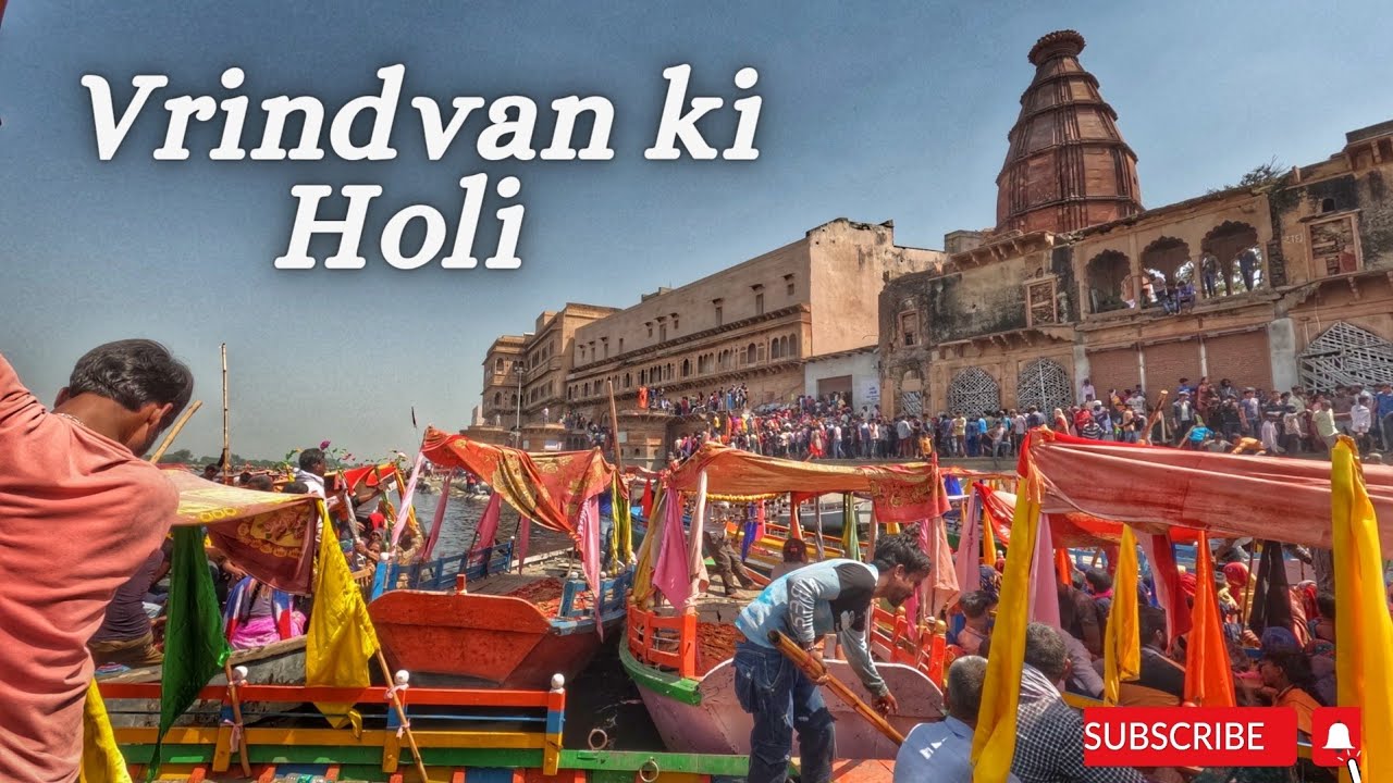 Vrindavan Dham  | Mathura vrindavan ki Holi  2024 |  Braj Ki Holi | Episode -3 | #holi #vrindavan