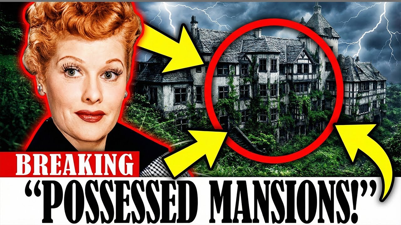 10 HAUNTED Celebrity Mansions Hollywood NEVER Wanted You to See
