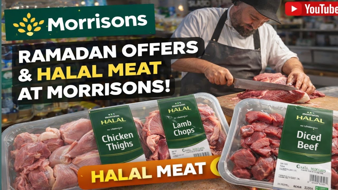 “MORRISONS Ramadan Deals 😱 🛒 Best Halal Meat & Iftar Deals!”2026