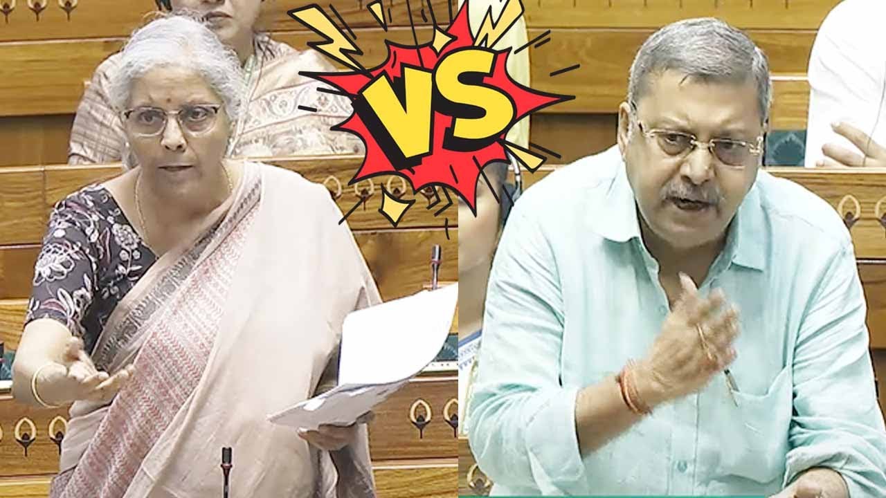 Kalyan Banerjee Vs Nirmala Sitharaman Speech Question Hour in Lok Sabha 2024 | Sreerampur MP | AITC