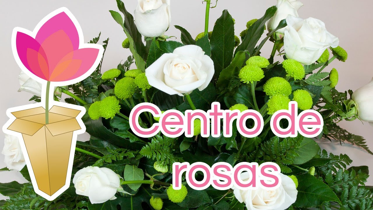 Cómo hacer un centro de rosas