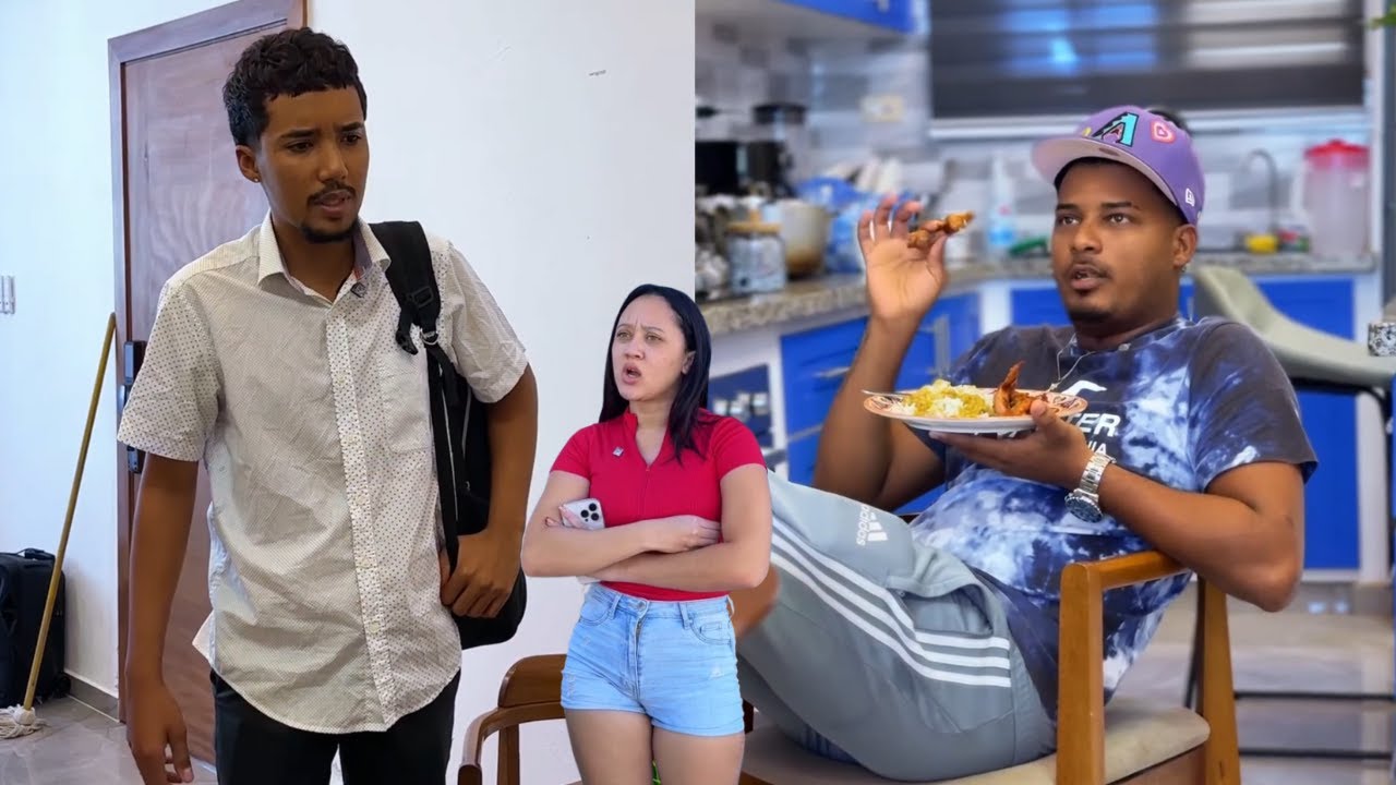 Trae a su novio mantenido y quiere vivir de la familia