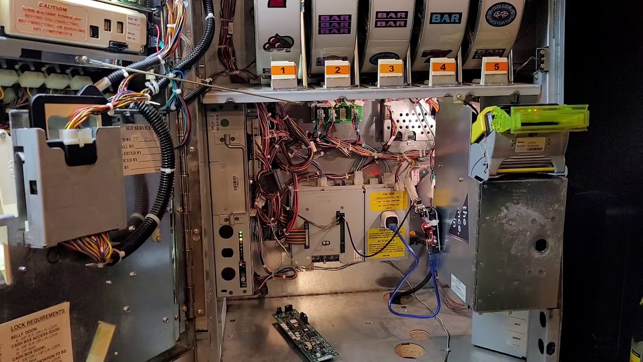 Bettorslots TITO Installation on IGT S2000