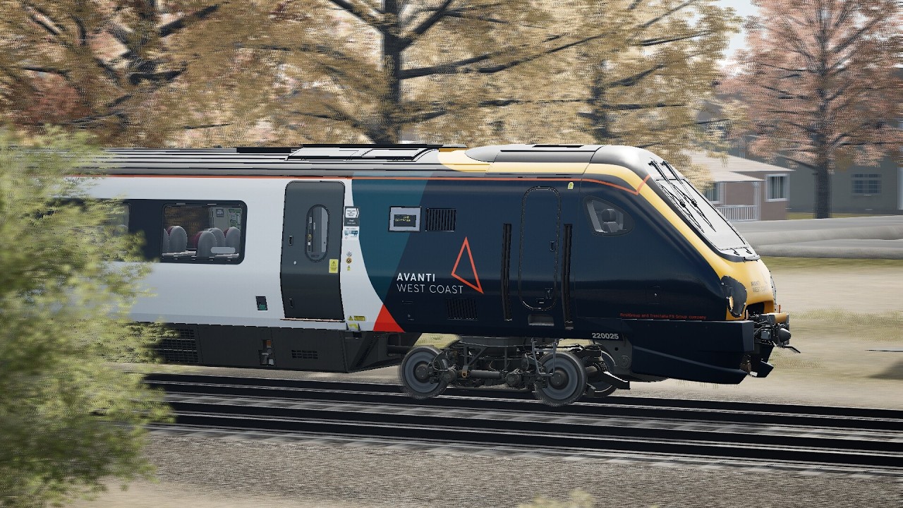 TSW6: XC Country Class 220 on Boston Sprinter route
