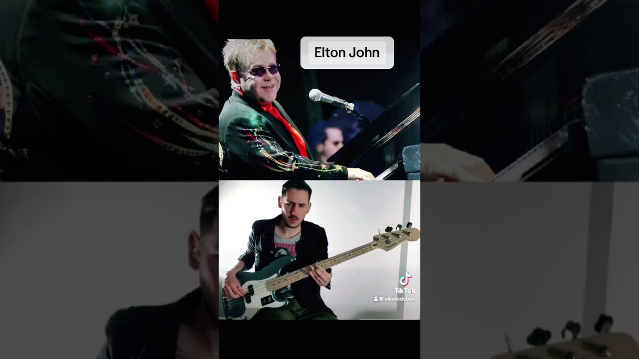 Sooo melodic 👌 awesome mr #eltonjohn 🙏🏻 #bassplayermag #pbassmono