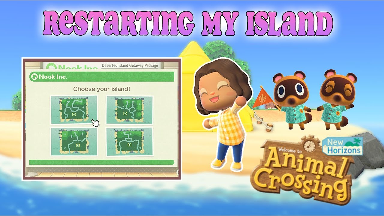 Restarting my animal crossing island in 2024