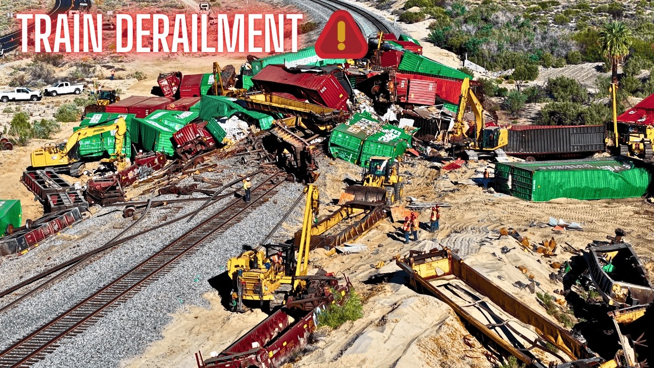 *TRAIN DERAILMENT* - SALTON SEA - 