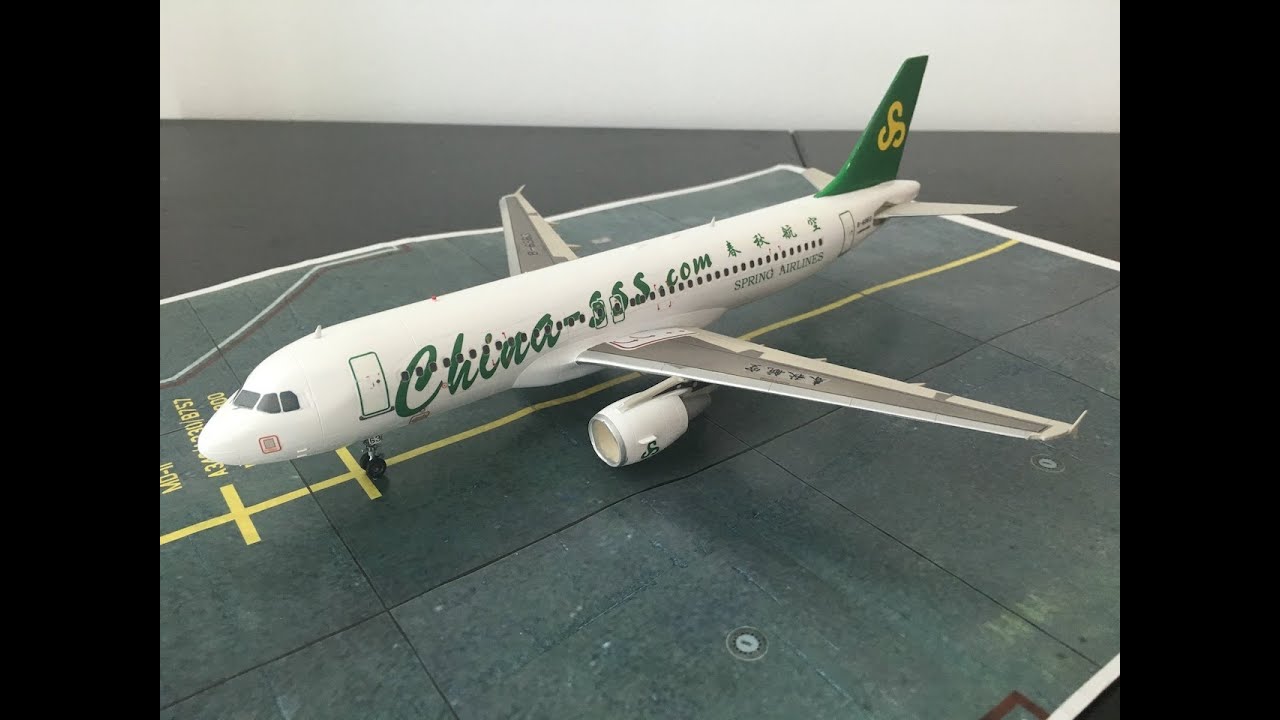 Revell 1/144 A320 Spring Airlines