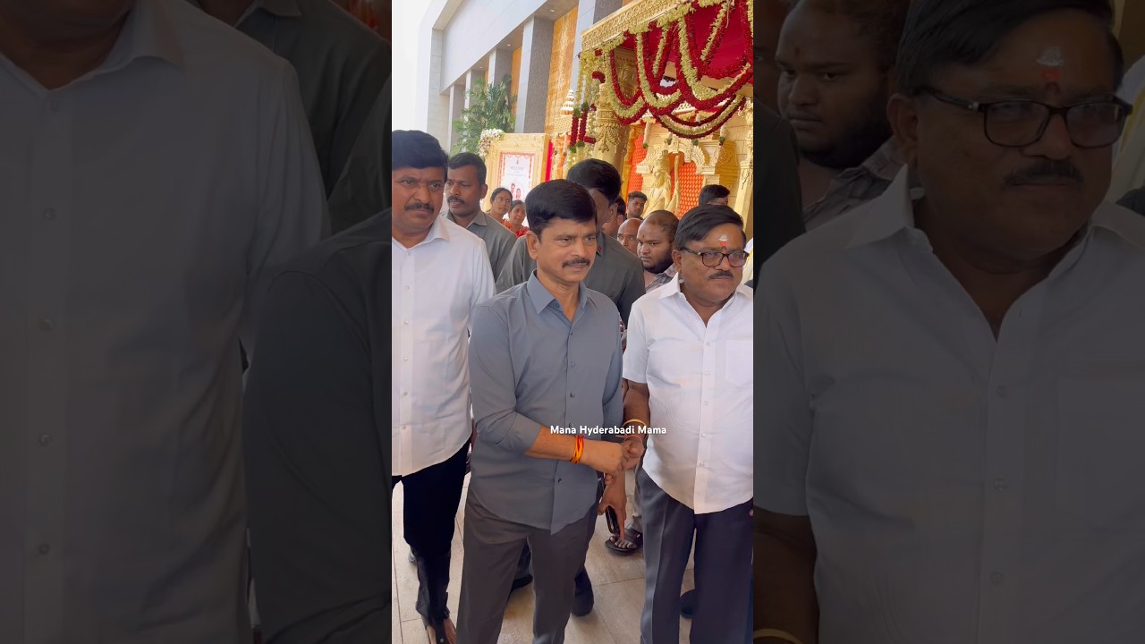 CM Revanth Reddy Brother Anumula Tirupati Reddy attended at Marriage #revanthreddy #congress