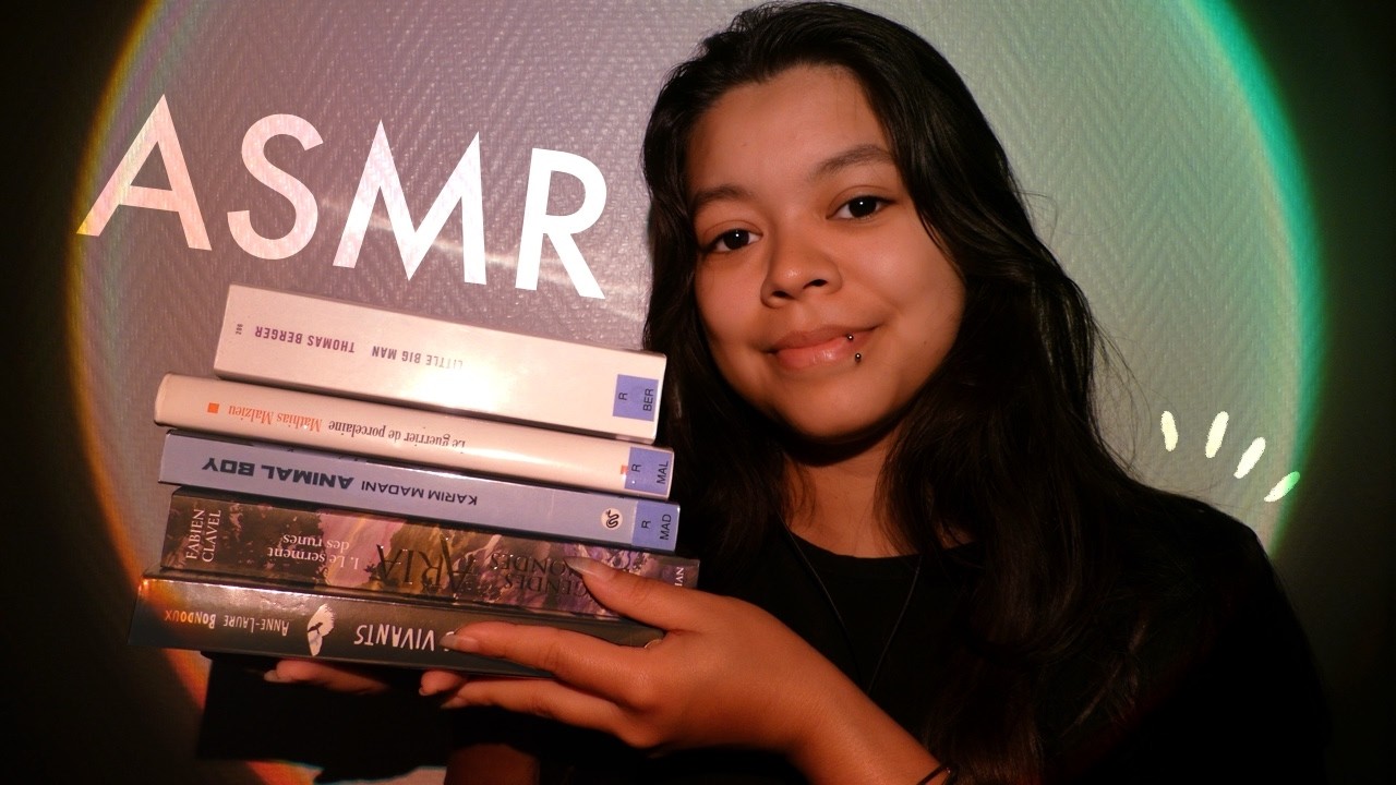 ASMR SOFT SPOKEN | On discute de mes dernières lectures 📚✨