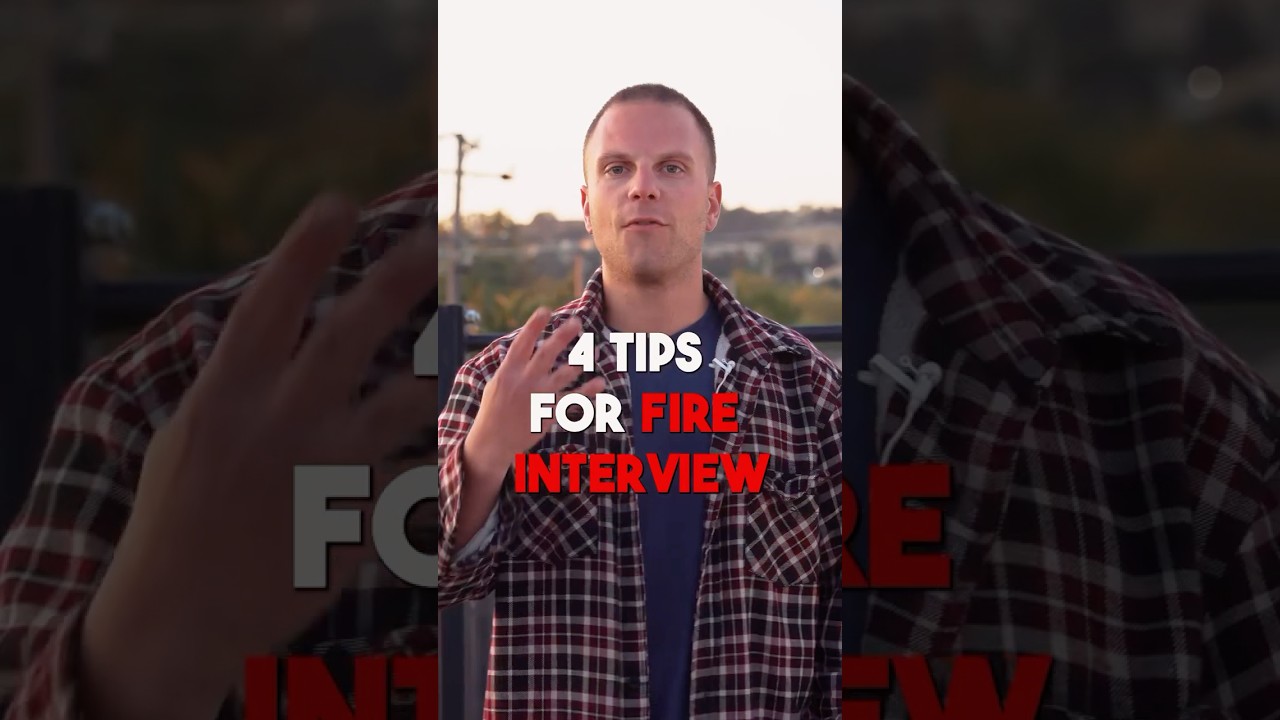 Fire Department 🚒 Interview Prep 101.🔥 #firefighter