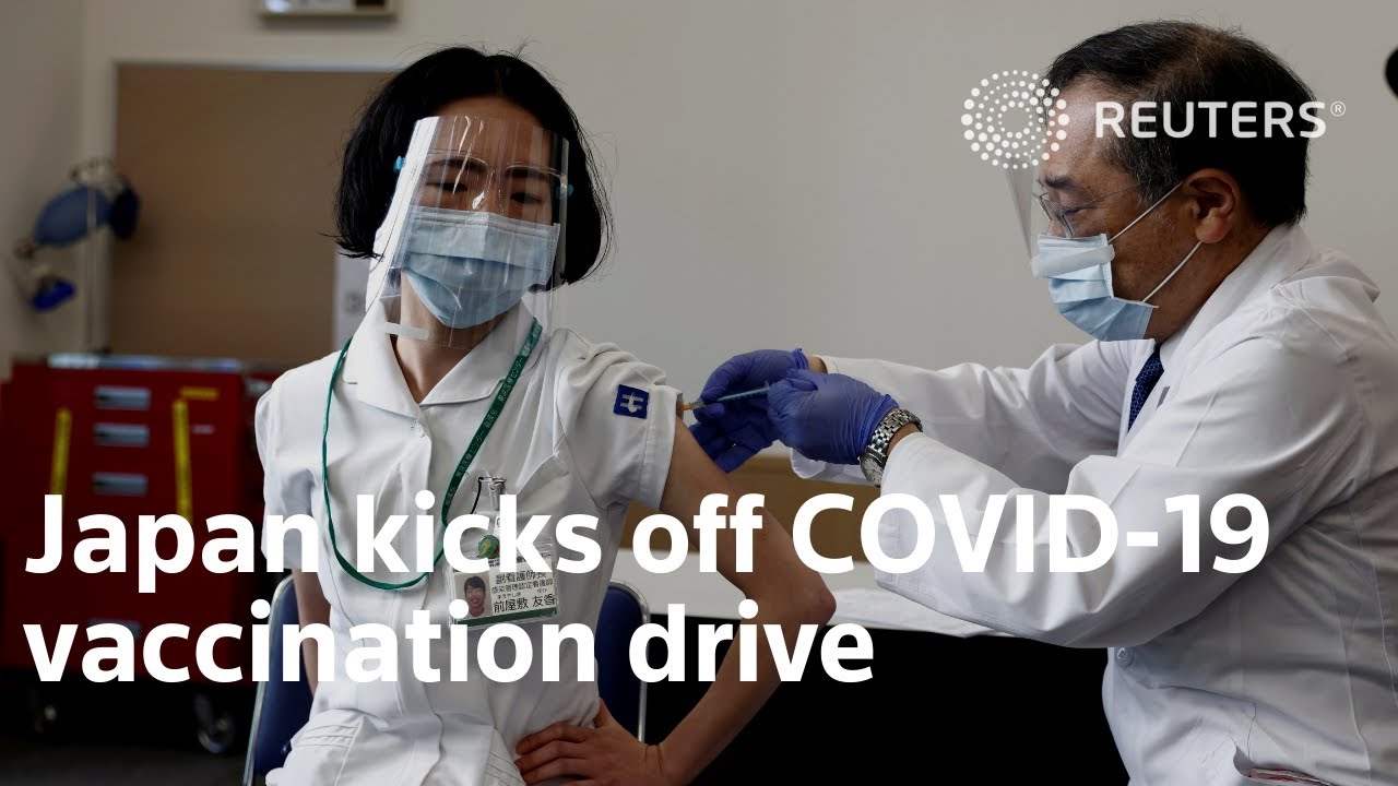 Japan kicks off COVID-19 vaccination drive