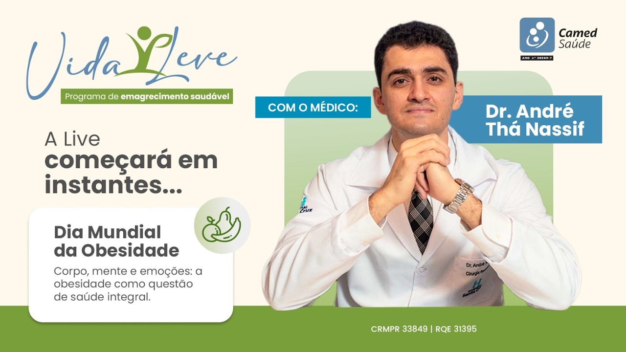 LIVE I DIA MUNDIAL DA OBESIDADE I 04.03