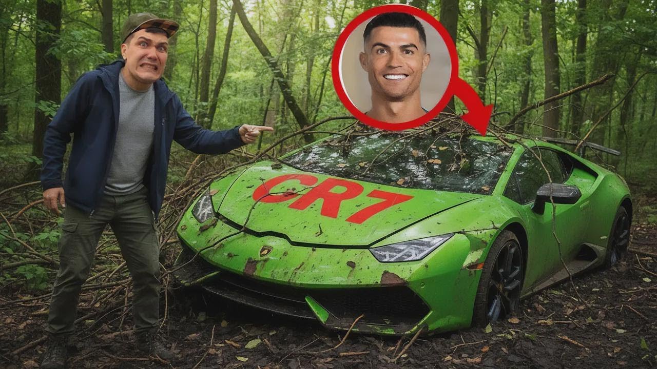 Achei a Lamborghini abandonada do Ronaldo! Será que conseguimos consertar?