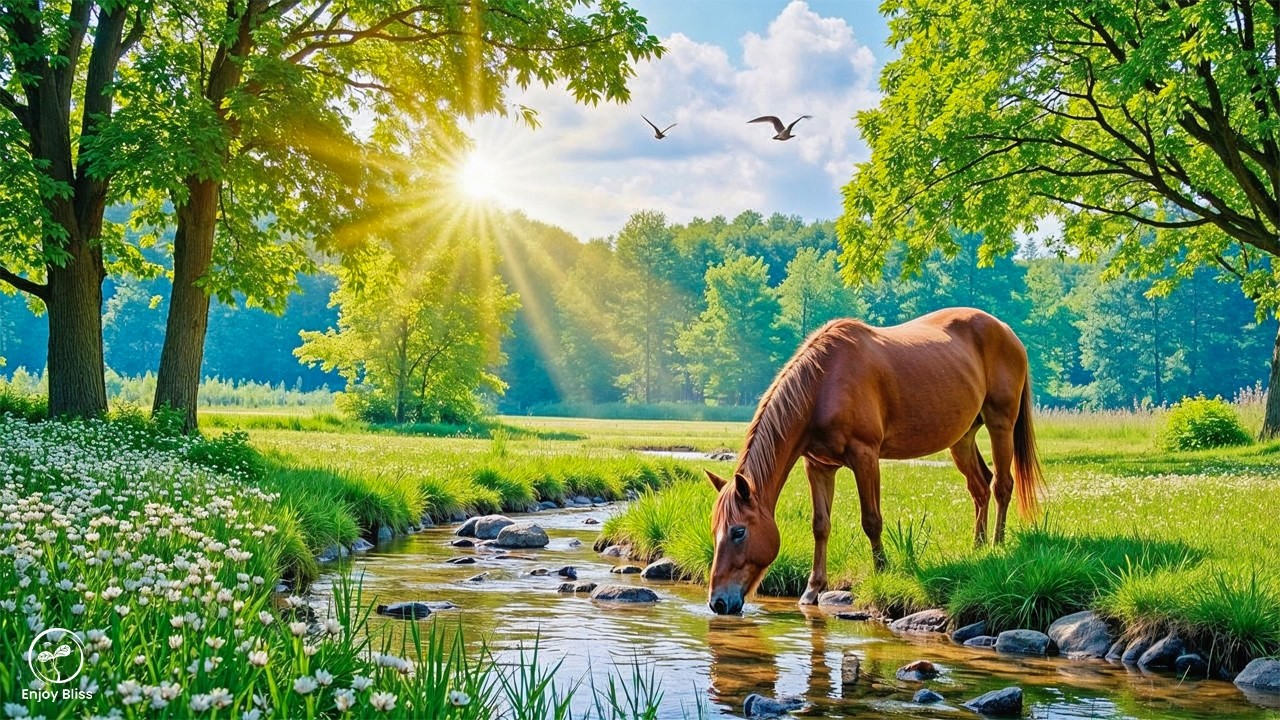 Beautiful Relaxing Music for the Nervous System 🌿 Calming Music & Nature Sounds Help Deep Sleep